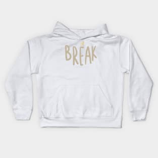 On a break Kids Hoodie